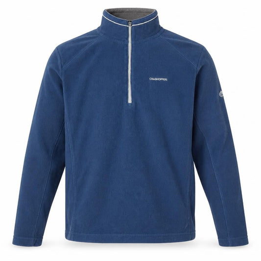 Craghoppers Men's Blue 1/2 Zip Fleece Sweatshirt S