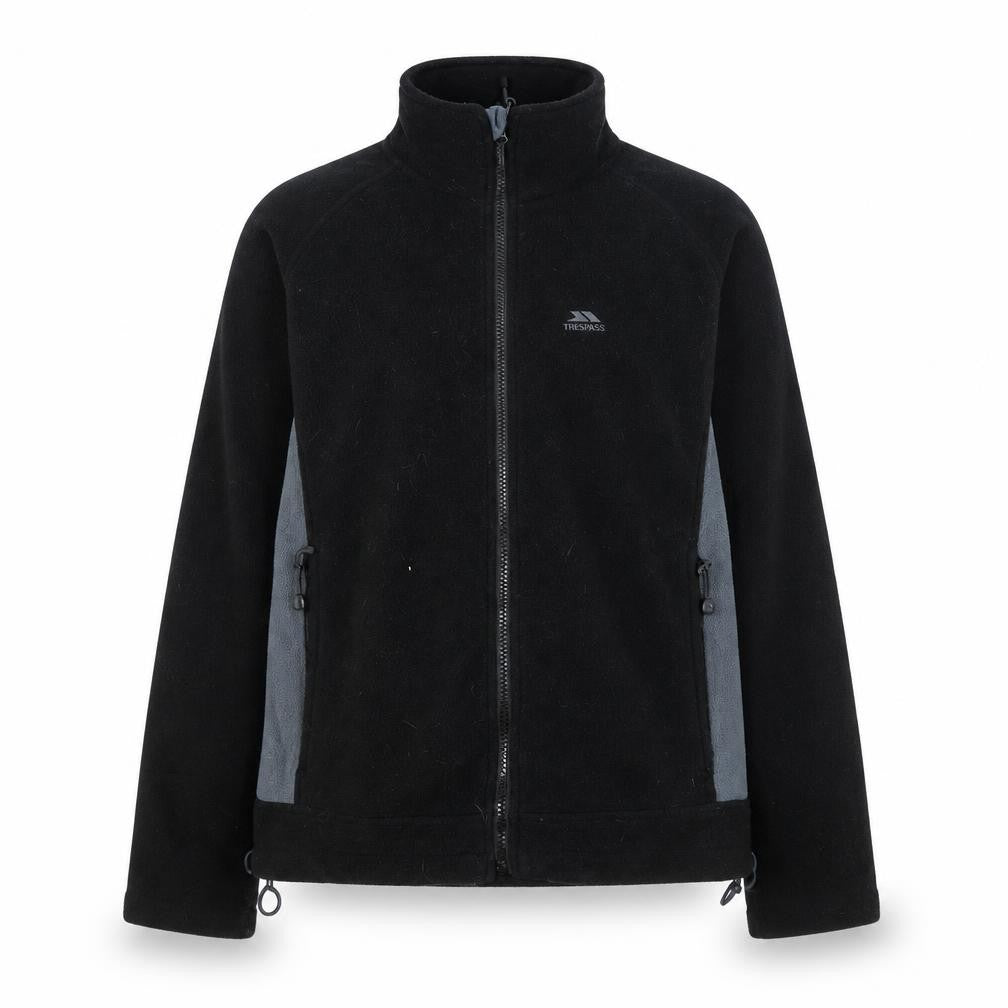 Trespass Men's Black Fleece Jacket Size S