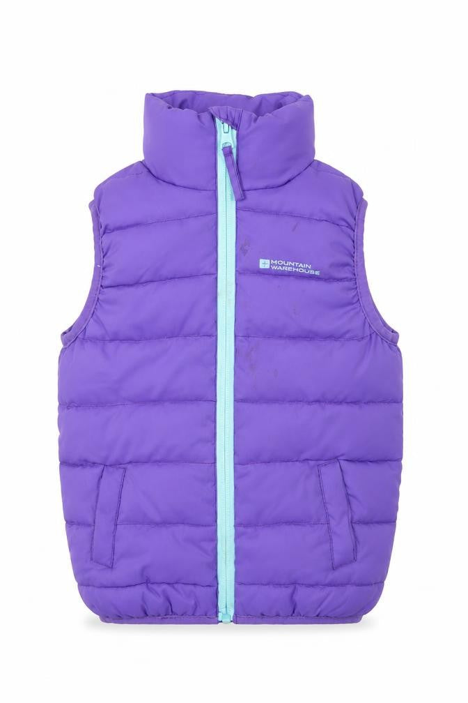 Mountain Warehouse Girls Purple Puffer Jacket 3-4 Years