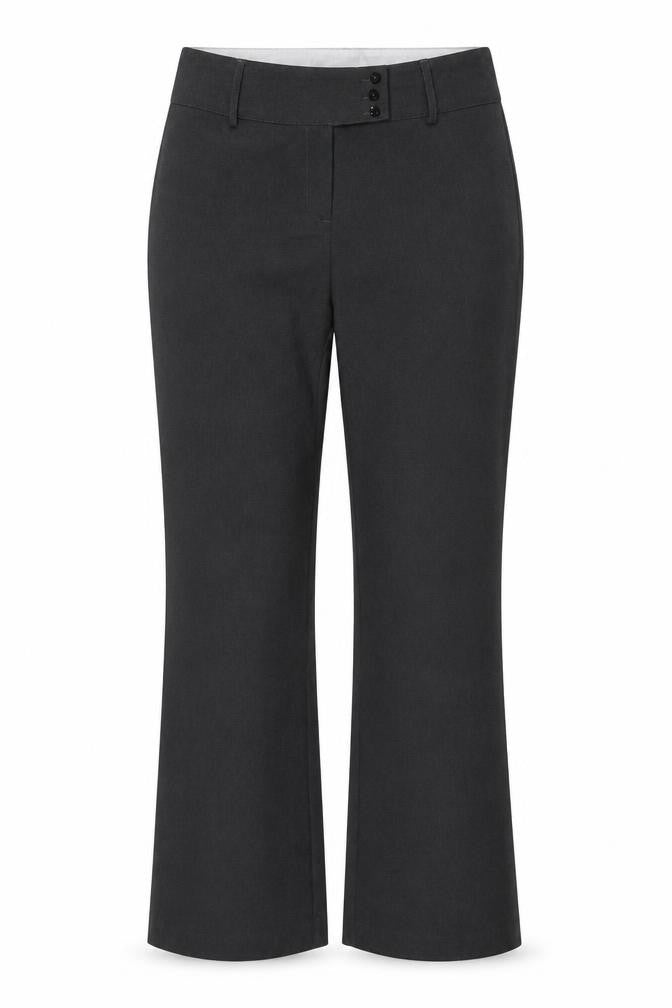 Amaranto Women's Flared Dress Pants Black Size 14