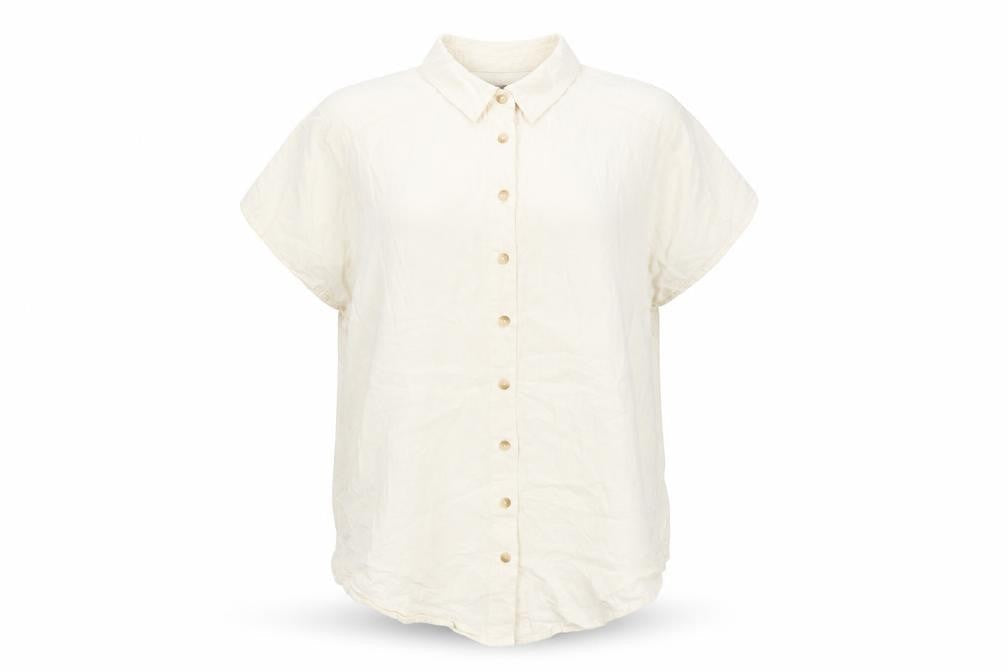 Torrid Women's Beige Button-Up Shirt, Size 2