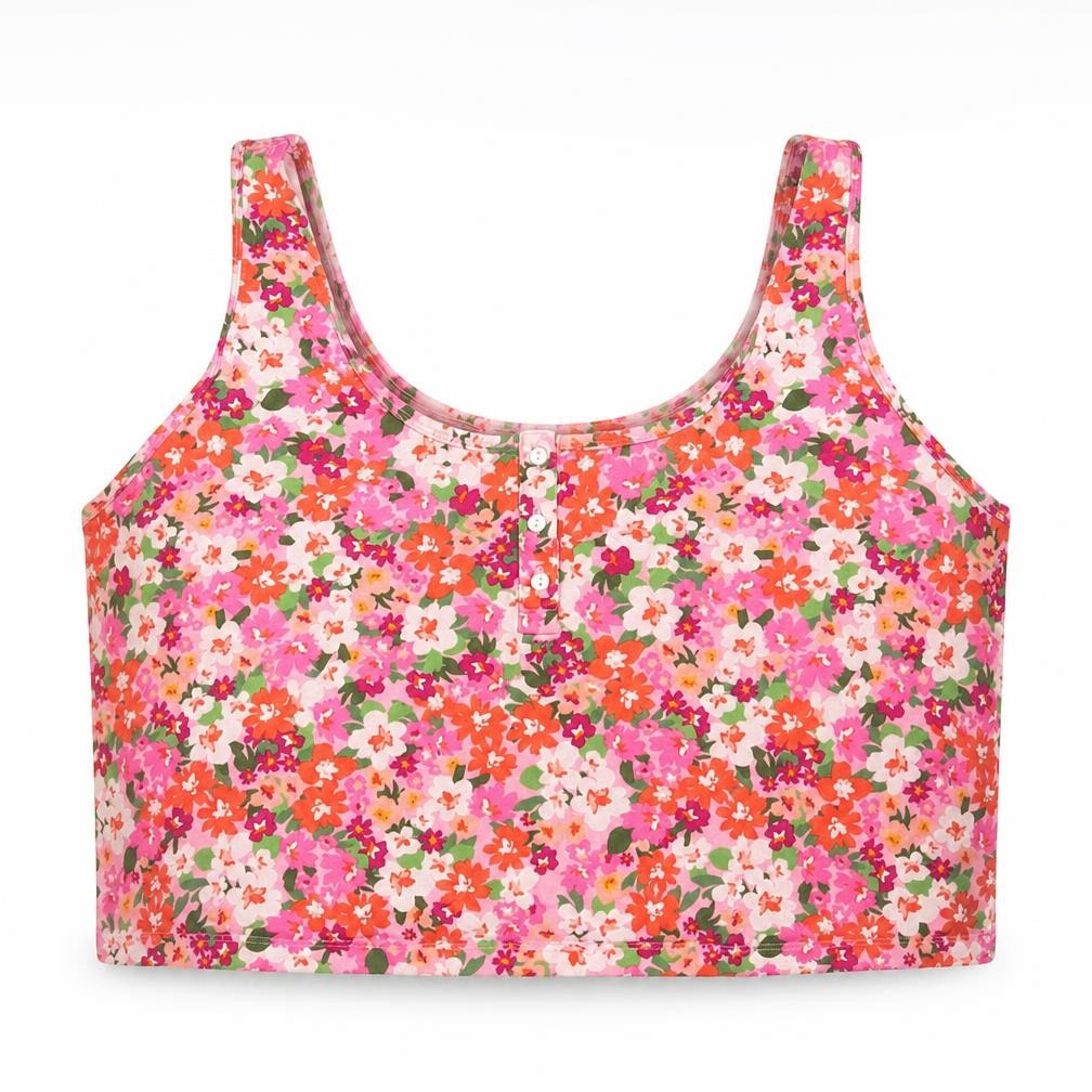 Old Navy Women's Cropped Floral Tank 2XL