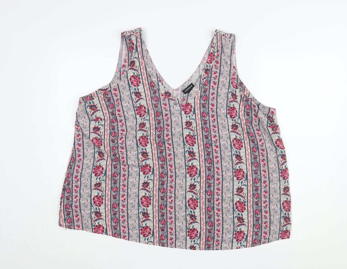 Torrid Women's Plus Size Floral Tank Multicoloured 18