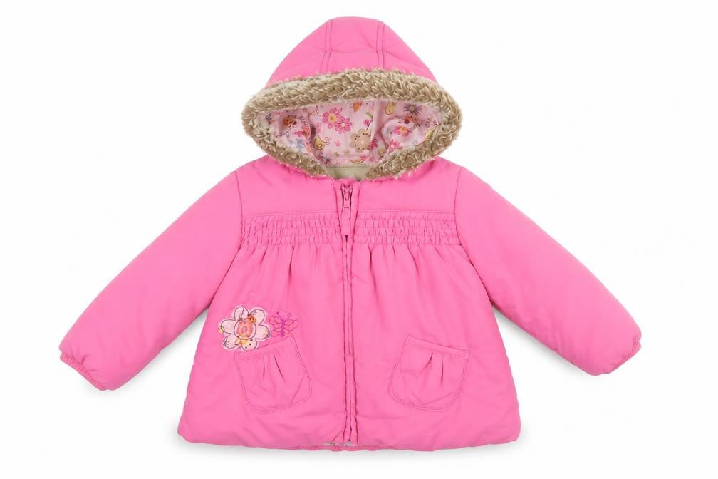 Marks & Spencer Pink Unisex Toddler Puffer Jacket 9-12M