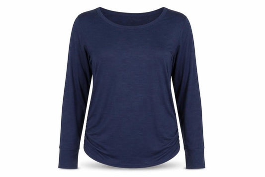 Torrid Women's Blue T-Shirt, Size 2, Long Sleeve