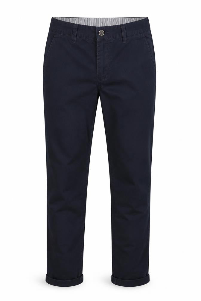 Next Men's Black Chino Trousers Size 12 Regular Fit