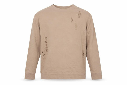 River Island Beige XL Men's Pullover Sweatshirt