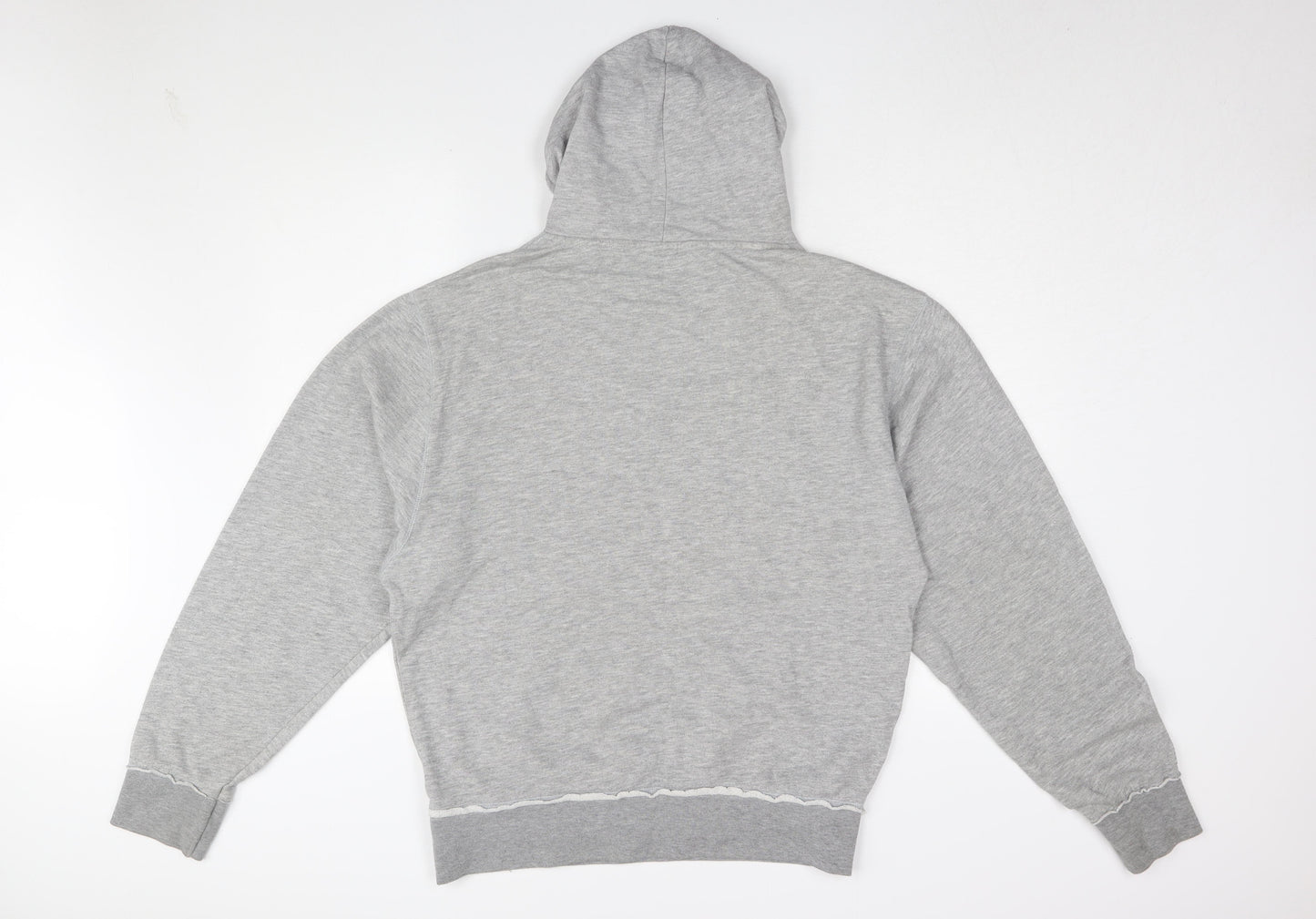 Dunnes Stores Men's Grey Logo Hoodie, Medium, Pullover