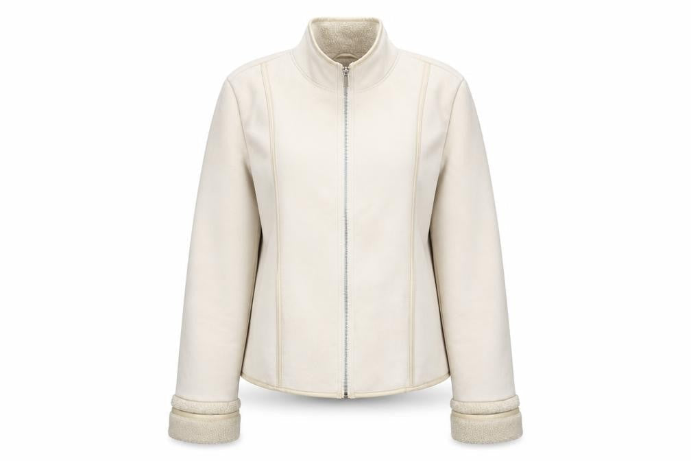 Next Women's Beige Short Basic Jacket Size 14