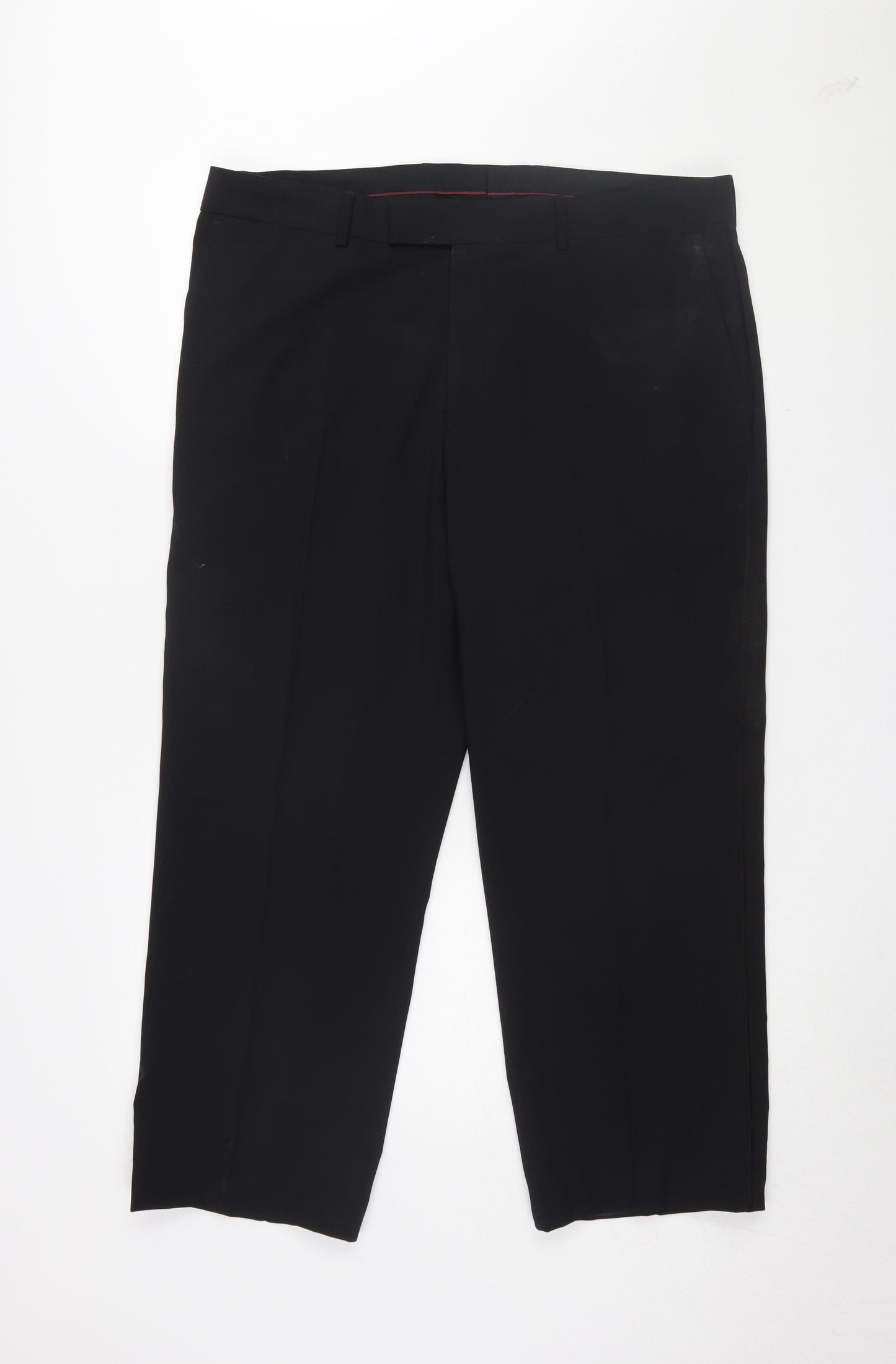 BHS Unisex Black Dress Pants Medium 38in Waist