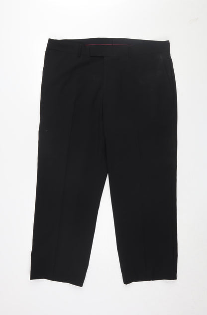 BHS Womens Black Dress Pants Medium 38in Waist