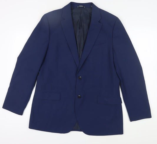 Nautica Men's Blue Blazer, Size 44L