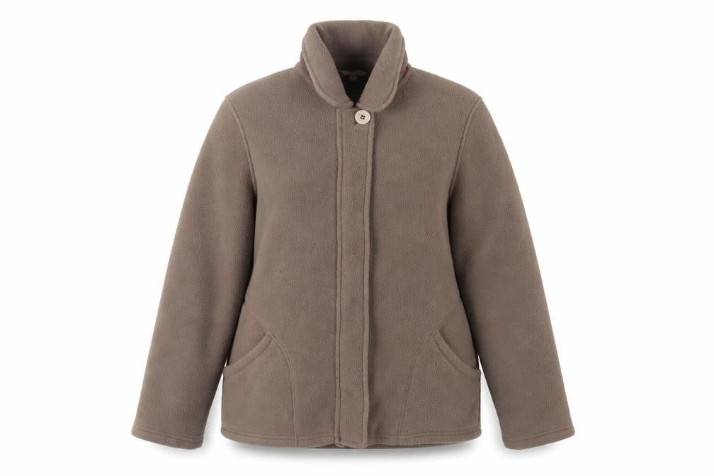 Marks & Spencer Women's Brown Fleece Jacket