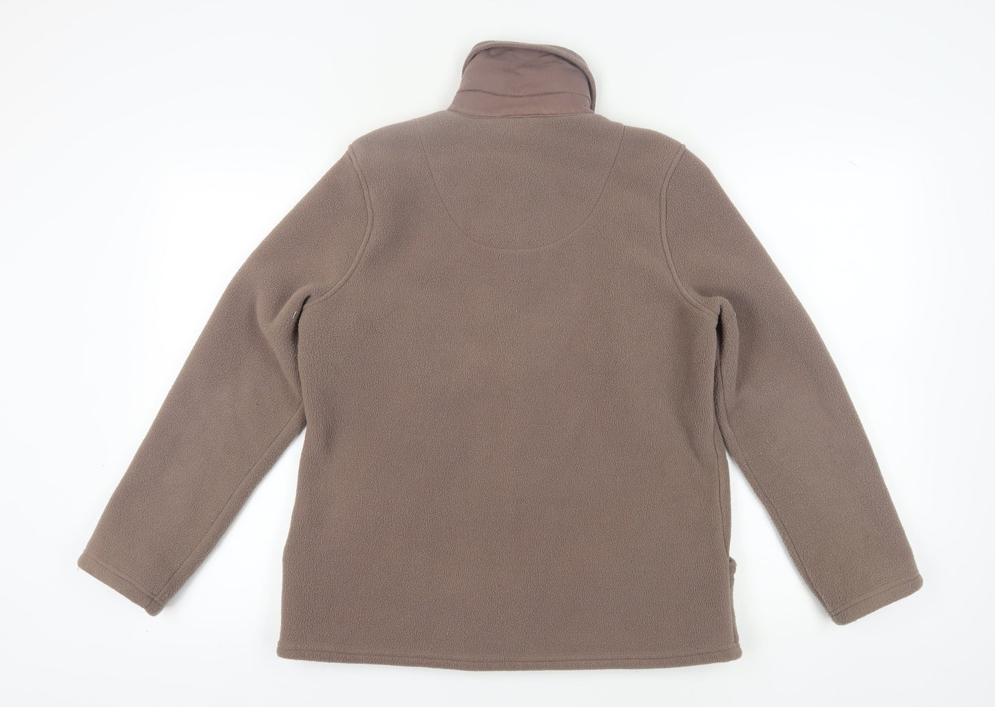 Marks and Spencer Women's Brown Fleece Jacket