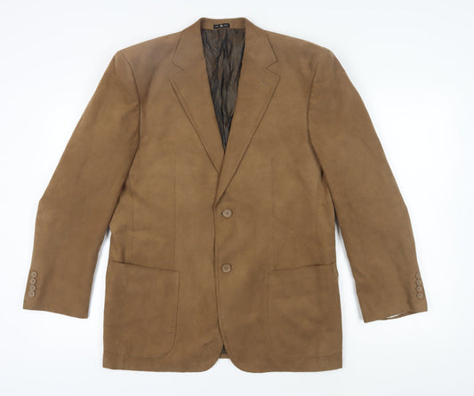 Pre End Men's Brown Blazer, Size M 40, Casual