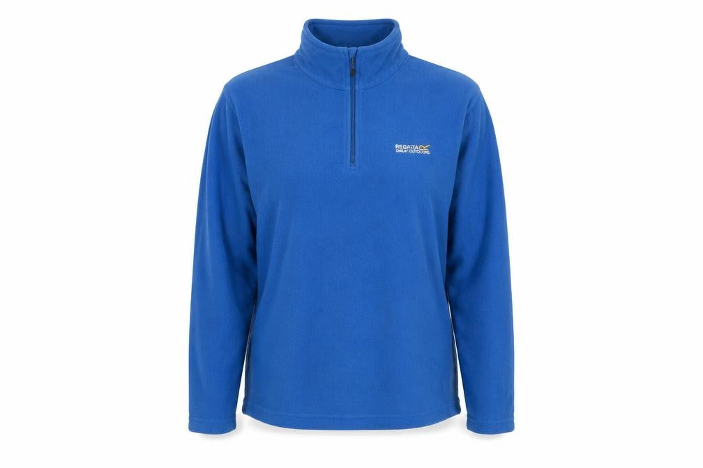 Regatta Blue Fleece Pullover Sweatshirt M Unisex