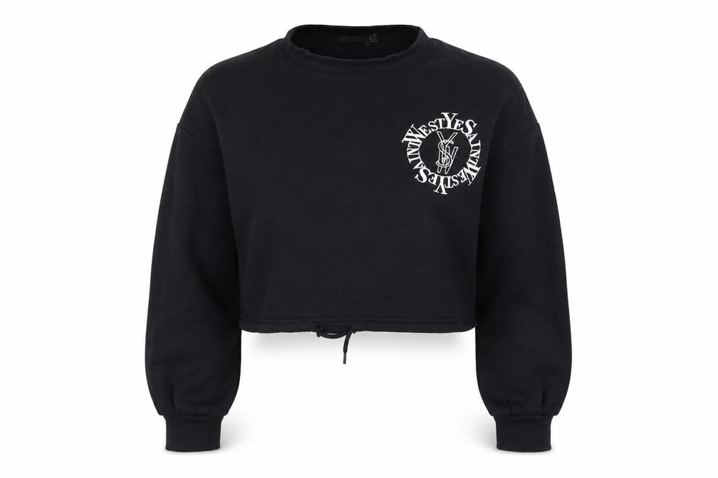 I Saw It First Women's Black Pullover Sweatshirt Size 8
