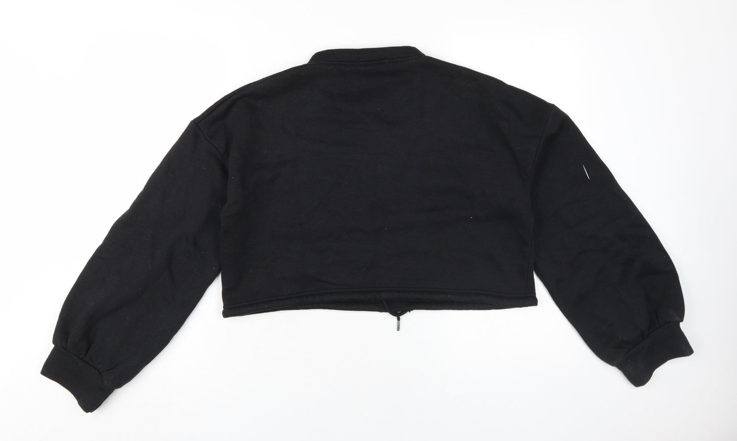 I Saw It First Women's Black Pullover Sweatshirt Size 8