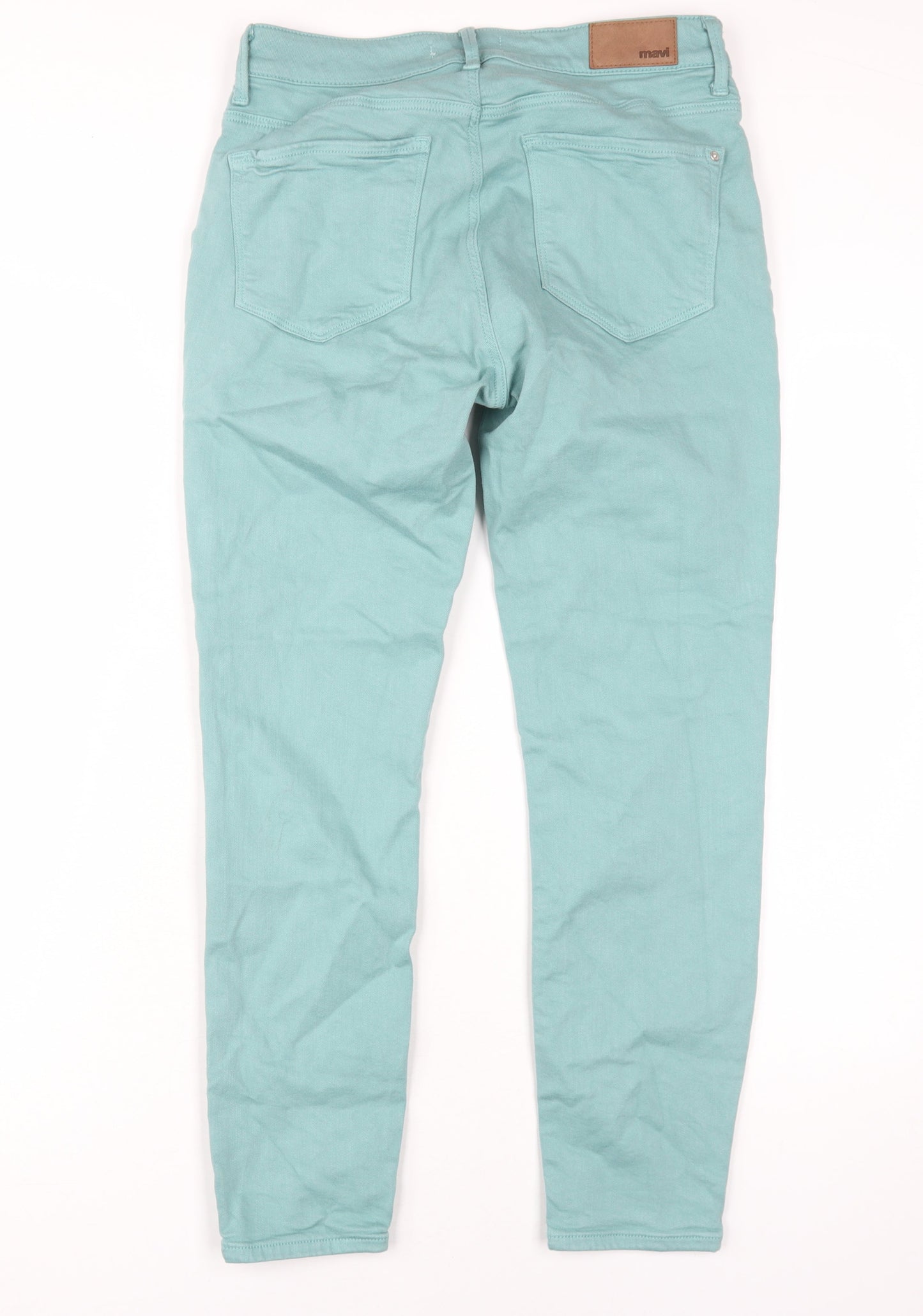 Mavi Women's Blue Skinny Jeans, Size 28, Stretchy Denim