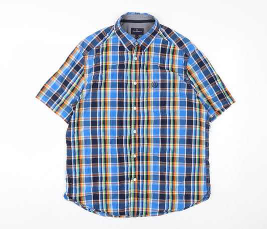 Blue Harbour Men's Multicolour Plaid Shirt, M