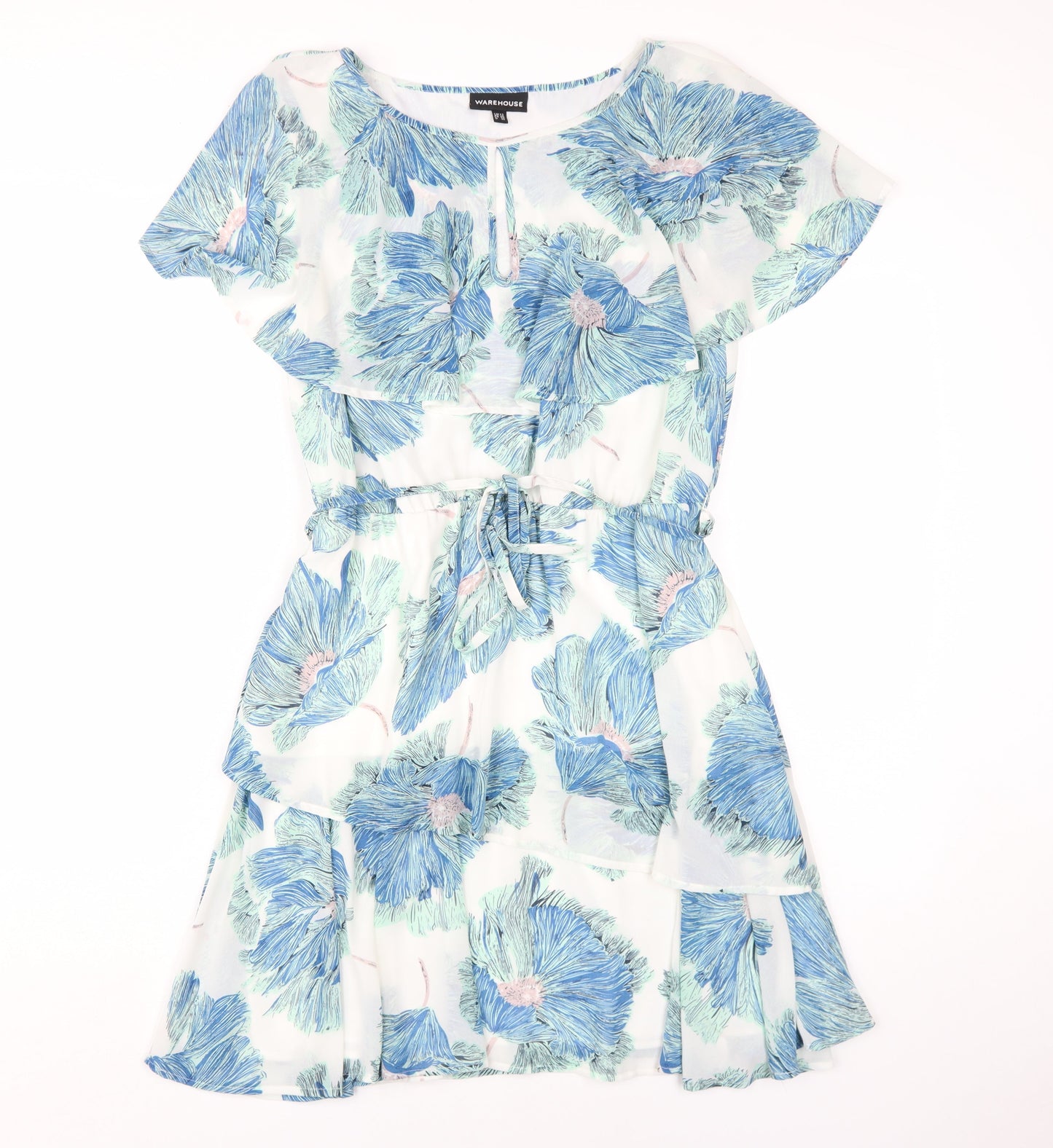 Warehouse Women’s Floral A-Line Dress Size 12