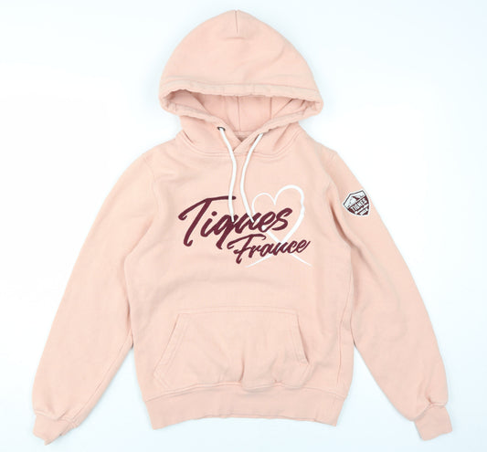 Tignes Women's Pink XS Hoodie with Logo Size XS