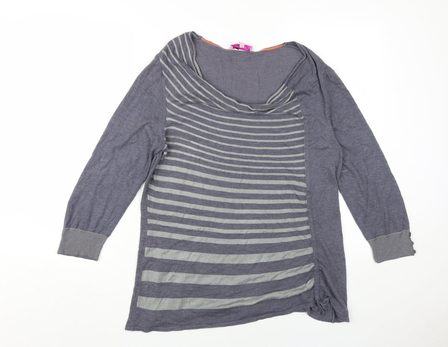 Marks and Spencer Women's Grey Tunic Jumper, Size 16