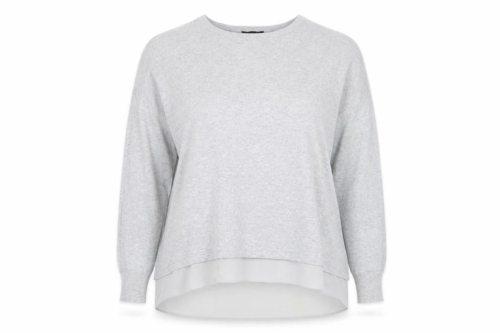 Marks & Spencer Women's Grey Pullover Jumper Size 14