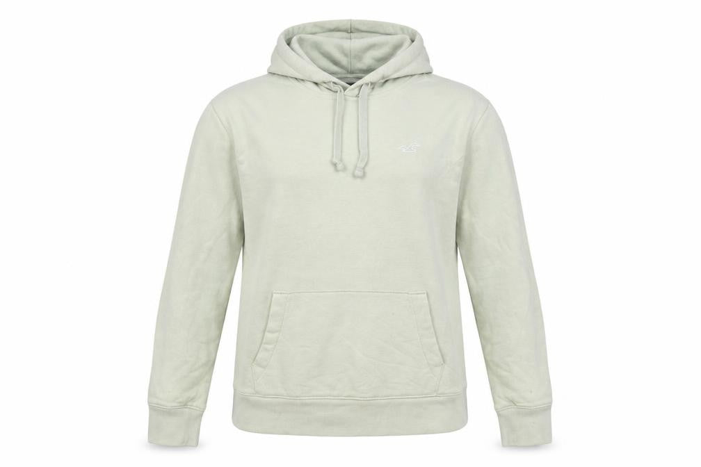 Hollister Green Hooded Pullover XS Unisex