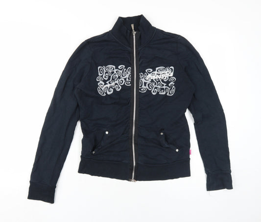 Pineapple Girls Black Dance Jacket Size 12