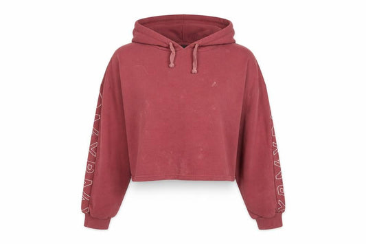 MP Unisex Red Hoodie M with Logo and Drawstring