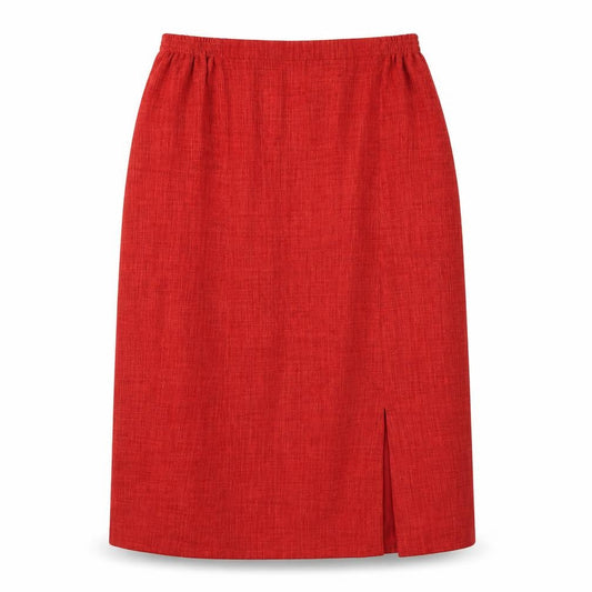 Viyella Women’s Red Petite Midi Pencil Skirt Size 14