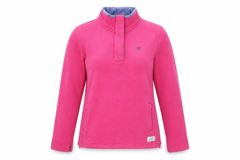 Crew Clothing Co. Women's Pink Pullover Sweatshirt Size 8