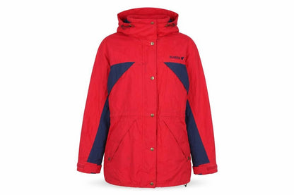 SCANDA Women's Red Parka Jacket Size 10/12