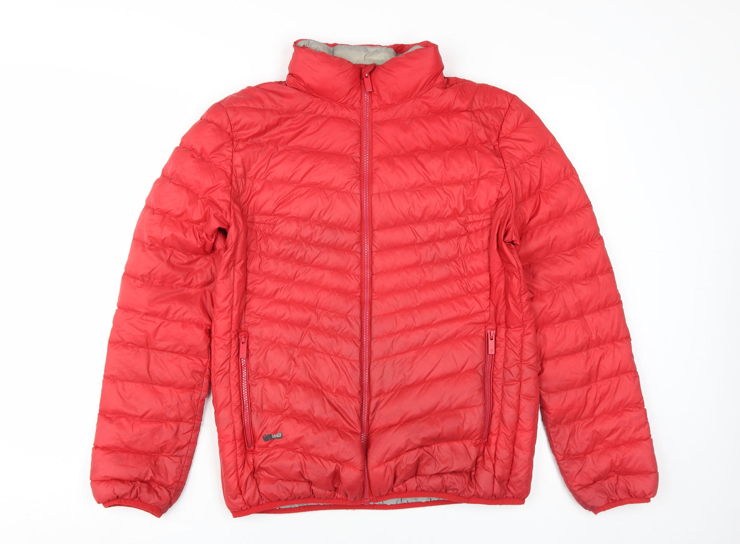 Surfanic Women's Red Insulated Puffer Jacket, Size L