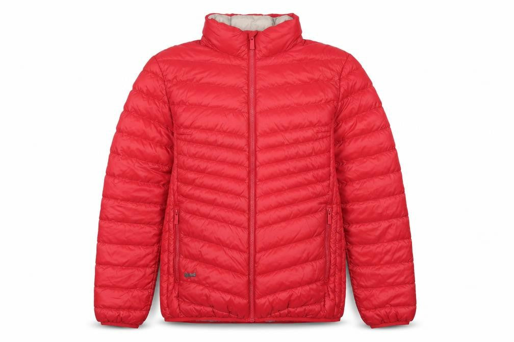 Surfanic Women's Red Insulated Puffer Jacket, Size L