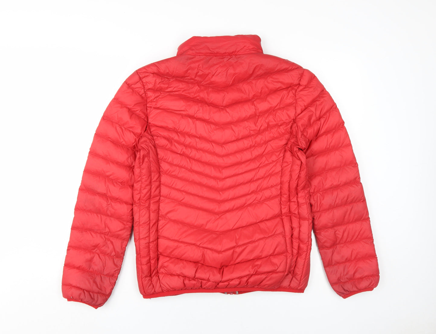 Surfanic Women's Red Insulated Puffer Jacket, Size L