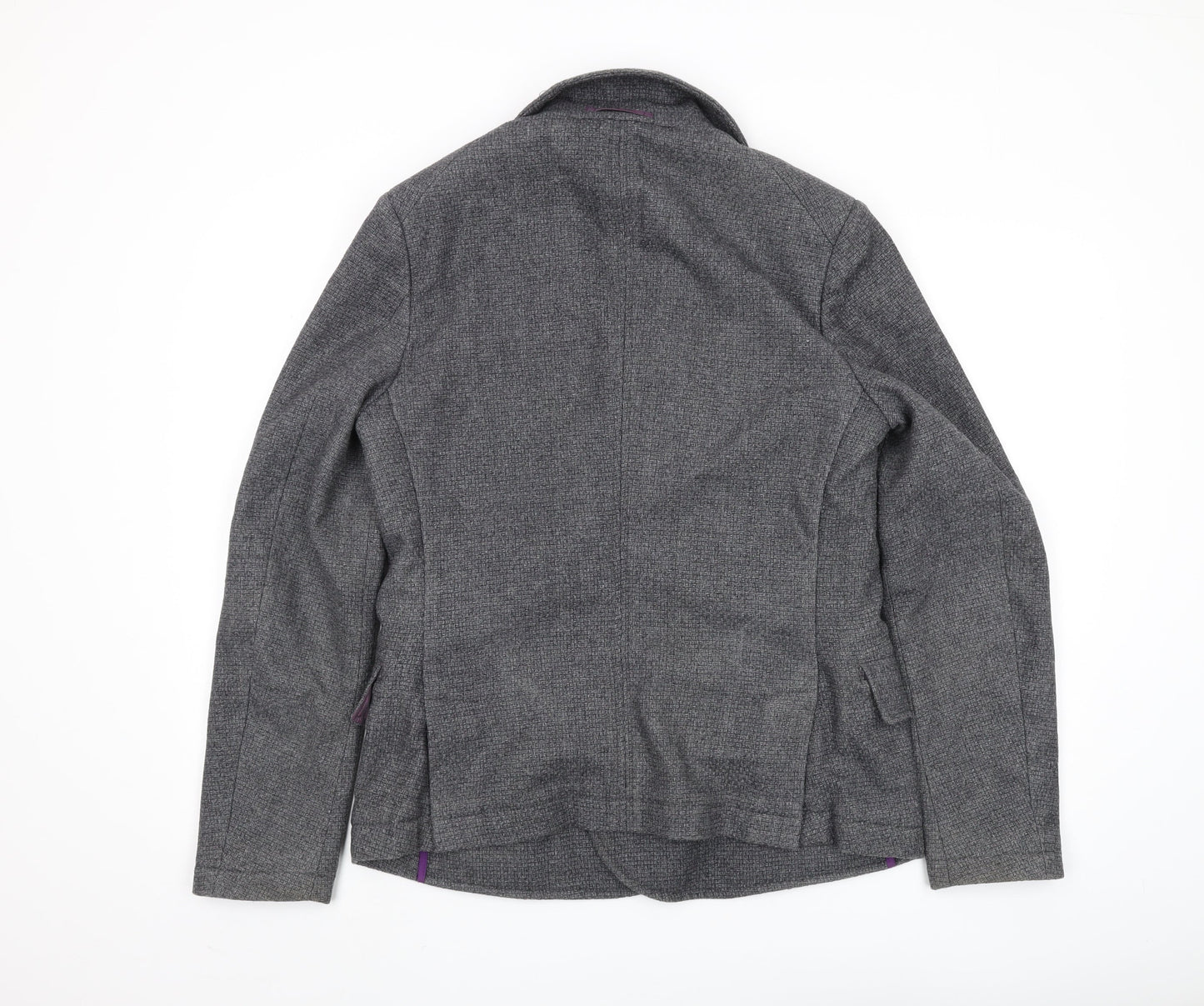 Without Prejudice Women's Grey Pea Coat Size M Classic