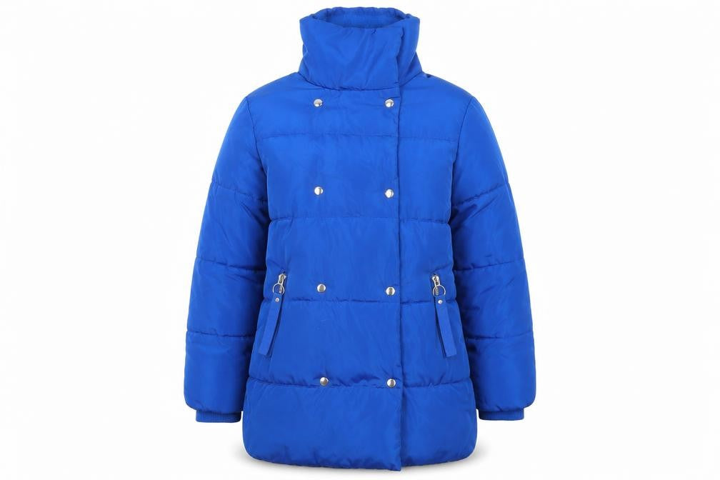 Red Herring Blue Women's M Puffer Jacket, Winter Casual