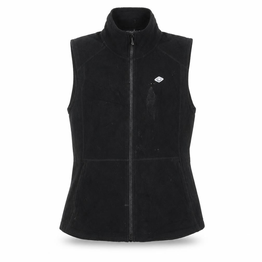 Snowdonia Women's Black Fleece Vest Size 12