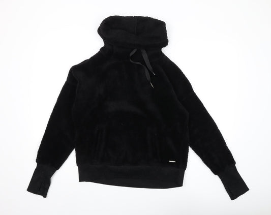 Mondetta Women's Black Hoodie, UK 10, Fleece