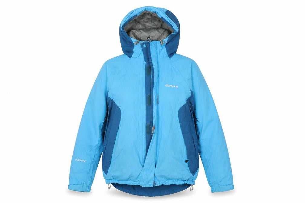 Sprayway Women's Blue Waterproof Parka Jacket Size 10