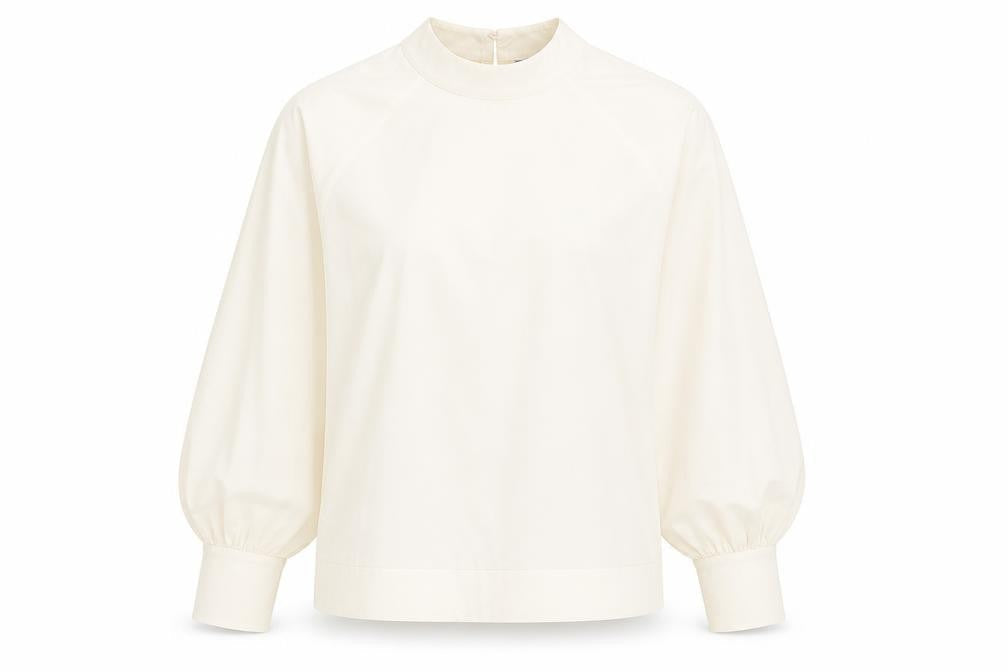 French Connection Women's Ivory Blouse - Size 8