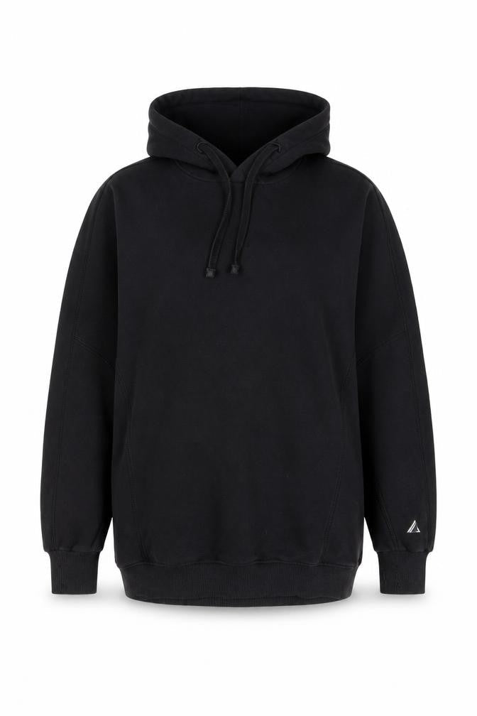Next Unisex Black M Pullover Hoodie with Hooded Design