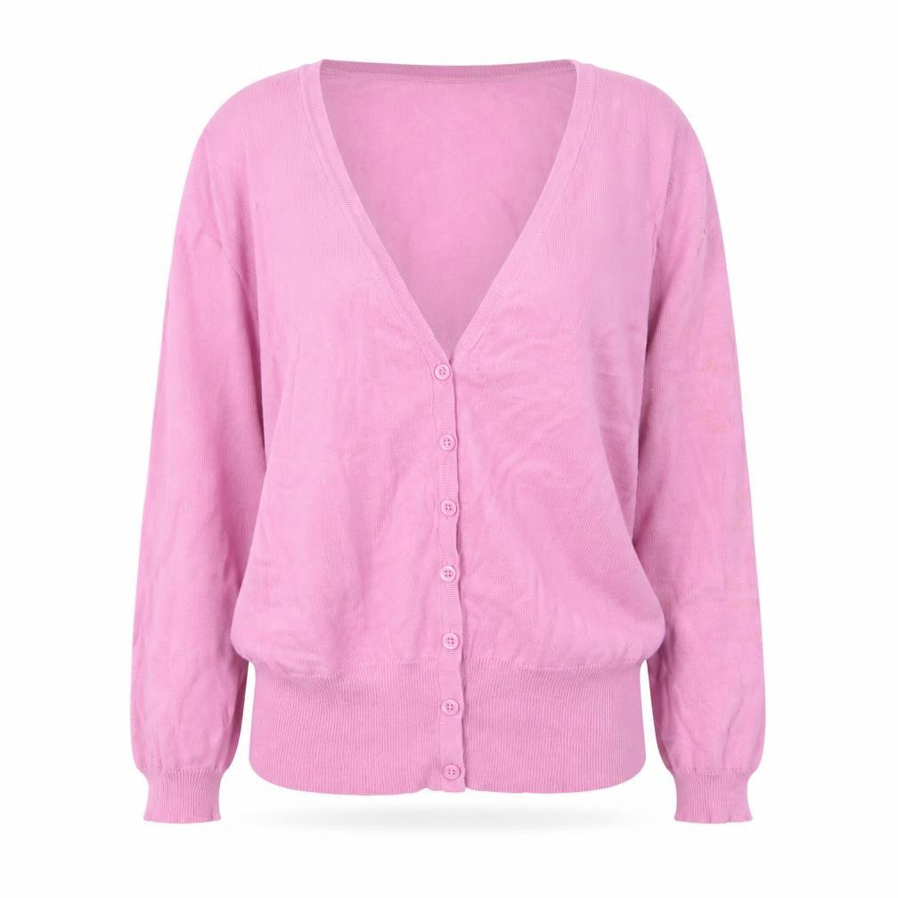 Next Women's Pink V-Neck Cardigan Size 10