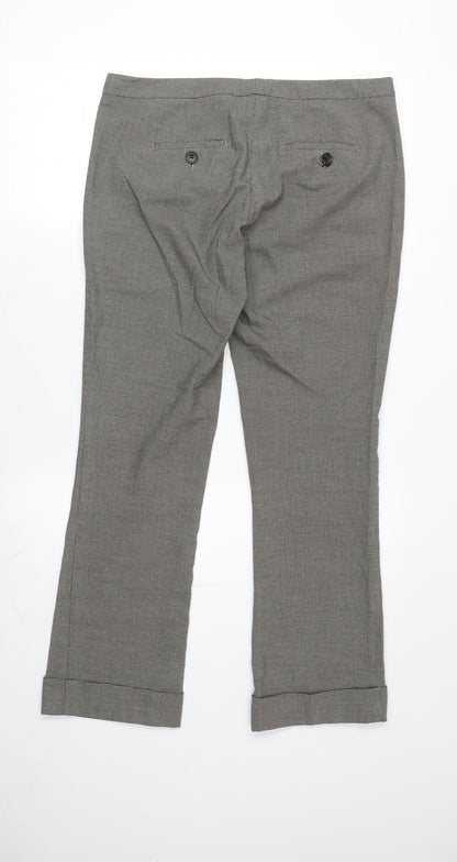 Stile Benetton Women's Multicoloured Cropped Trousers