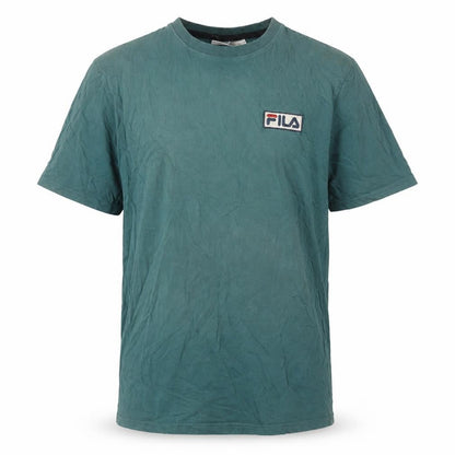 Front view of Fila Men’s Green Crew Neck T-Shirt L