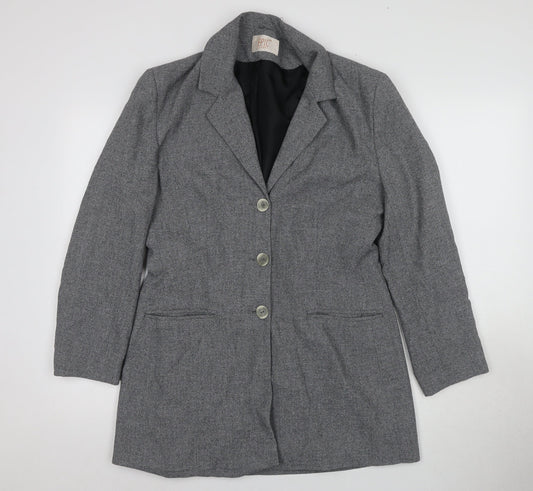 Epic London Women's Grey Classic Blazer Size 14