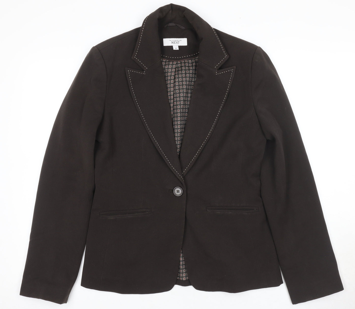Next Women's Black Blazer - Size 10, Business Casual