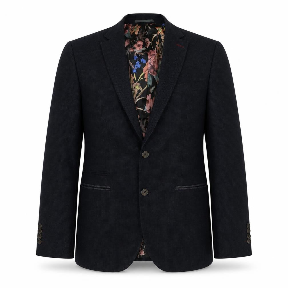 Next Men's Black Blazer, Size 38, Regular Fit